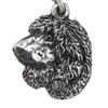 Irish Water Spaniel, Whiptail, Shannon Spaniel - Dog necklace, unique jewellery for the dog fan, unique adder pendant by Art-Dog brand