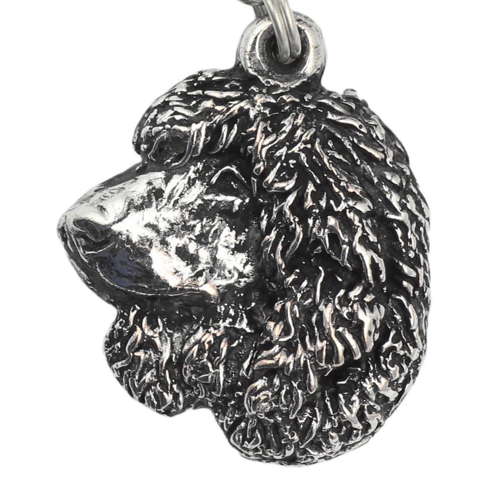 Irish Water Spaniel, Whiptail, Shannon Spaniel - Dog necklace, unique jewellery for the dog fan, unique adder pendant by Art-Dog brand
