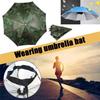 Foldable Outdoor Umbrella Hat Women Men Fishing Headwear Sun Cap Camping Fishing Headwear Cap Beach Head Hats