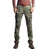 Men Military Cargo Pants Slim Regular Straight Fit Cotton Camouflage Green Yellow Overalls Casual Streetwear Trousers