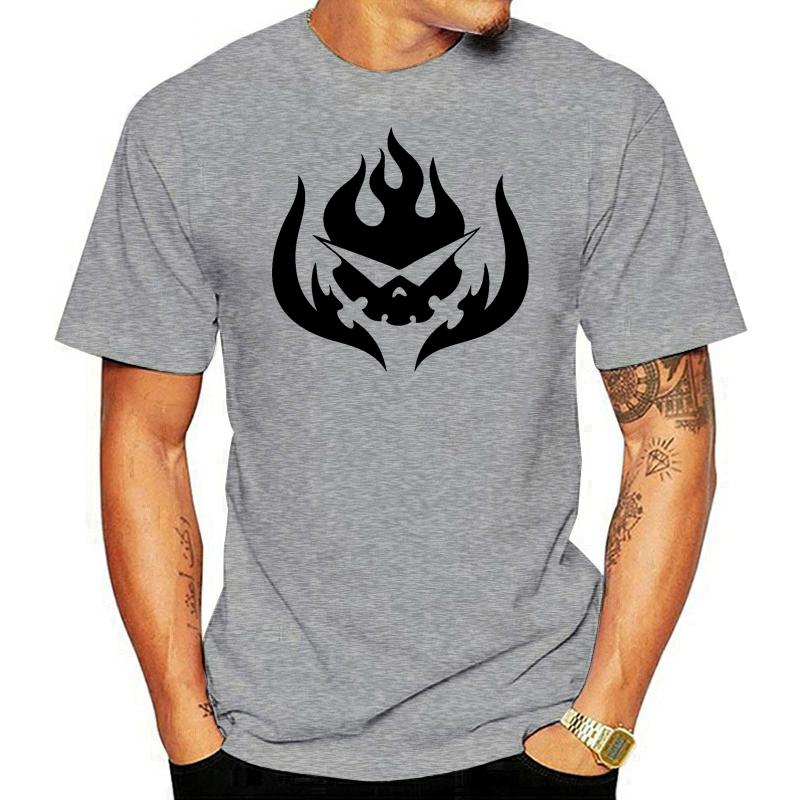 Смешная футболка Gurren Lagann Gurren Lagann Guren Lagan Splat Splatter Белый Черный Аниме Сериал S