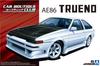 Aoshima Bunka Kyozai Scale The Tuned Car Series 45 Car Boutique Club Toyota AE86 Trueno 1985 Plastic Model 1/24 No.
