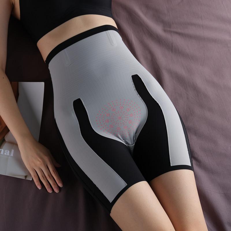 Summer Thin 8D Magic Suspension Pants Waist Tie Belly Beauty Safety Pants Flat Corner Hip Pants Women's Leggings High Waist