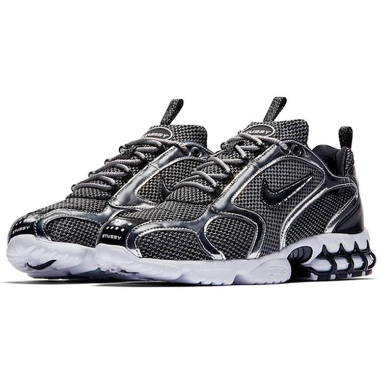 New Nike Air Zoom Spiridon Cage 2 Stussy Pure Platinum CU1854-001