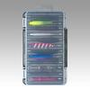 Meihou Reversible Black W175 X D105 X H36mm L-86 Color Clear/Smoke Size