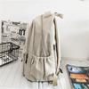 Einfarbiger Rucksack Damen Mehrere Taschen College-Schultasche Lässige Laptop-Rucksäcke Herren Schultasche für Teenager Schultaschen für Mädchen