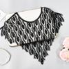 Heavy Industry Mesh Bead Sequin Patch Decorative Clothing Dress Dress Accessories Front Collar Cloth Sticker Accessories