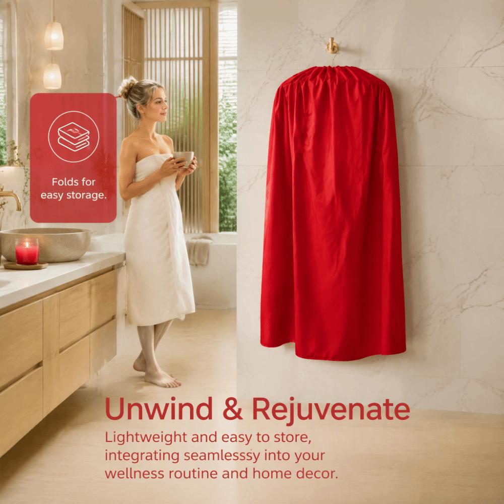 Whole Body Sauna Blanket Stand Frame Fumigation Garment Sauna Cover Sauna Suit Home Use