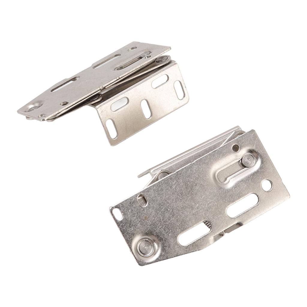 2 Seturi Balamale Ușă Dulap 45 Grade Jos Ușă Rabatabilă Foarfecă Balamale cu Arc Hardware Mobilier