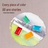 Rubens Ancient Blooming Chinese Painting Pigments Set - 12 Colors, Professional & Student Grade