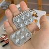 1Pc Doll House Kitchen Decoration Mini Baking Mold Animal Love Star Pattern Shooting Scene Props