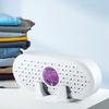 Mini Elektrische Luftentfeuchter 5W 6V USB Zyklus Wiederverwendbarer Feuchtigkeitsabsorbierender Luftentfeuchter für Kleiderschrank Schuhschrank Bücherregal Weiß