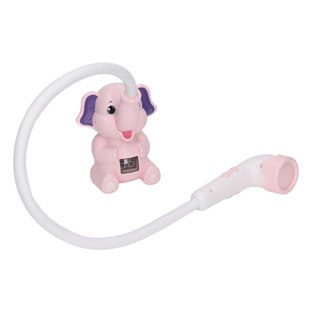 Babybadewanne Duschkopf mit Thermometer Tierförmiges IPX7 wasserdichtes flexibles Schlauch-Wassersprühspielzeug