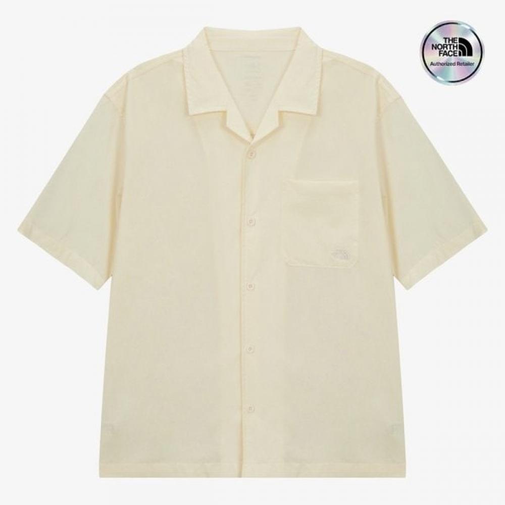 The North Face Men S Ice Cube Short Sleeve Shirt Vanilla nh8SS20d VANILLA/090
