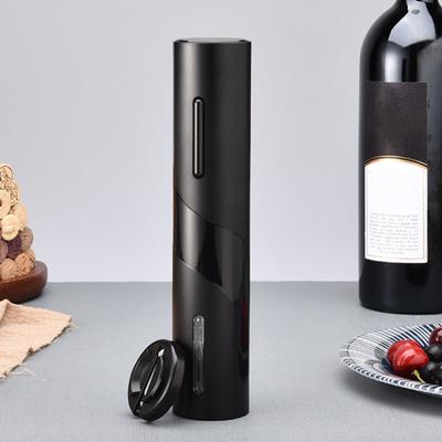 Electric Wine Bottle Opener with Foil Cutter One-click Button Reusable Automatic Wine Corkscrew Remover Tool USB Rechargeable Stainless Steel