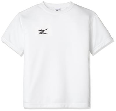 Training Wear Pack Short Sleeve Crew Neck Size 130 To Japanese Size T-Shirt, Junior, A35TF390, White/Black, (Equivalent 130)