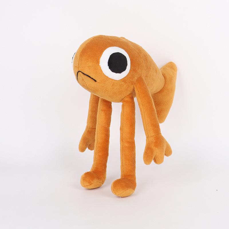 Steve Le Poisson Plush Collectible With Embroidery Design For Kids Decor Room