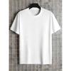 European Size Men's "I'm Not Antisocial" Back Print T-Shirt -Summer Streetwear Crew Neck Short Sleeve Top with Slogan,Regular Fit Casual Blouse Shirt