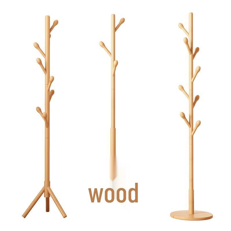 Solid Wood Clothes Rack for Living Room & Bedroom - Beech Wood Hanger