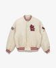 Mlb St. Louis Cardinals Authentic Stadium Jacket Ivory