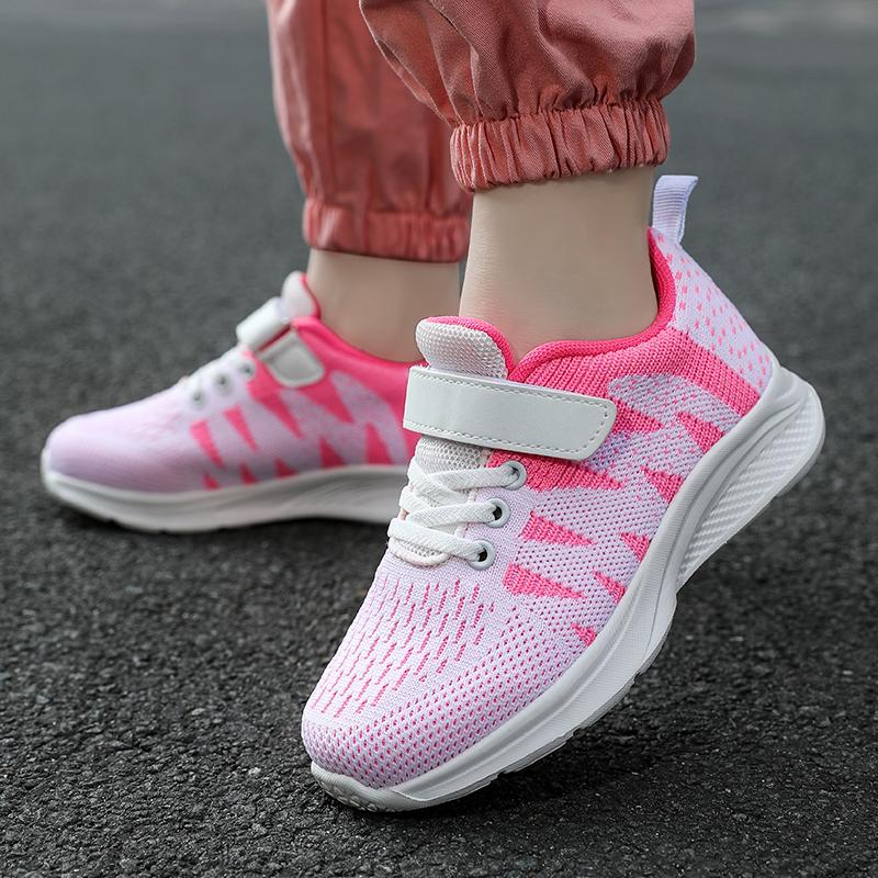 Children's Shoes Casual Shoes Parent-Child Shoes Trend Shoes Children's Trend All-Match Casual Fashion Rotating Button Shoes Basketball shoes