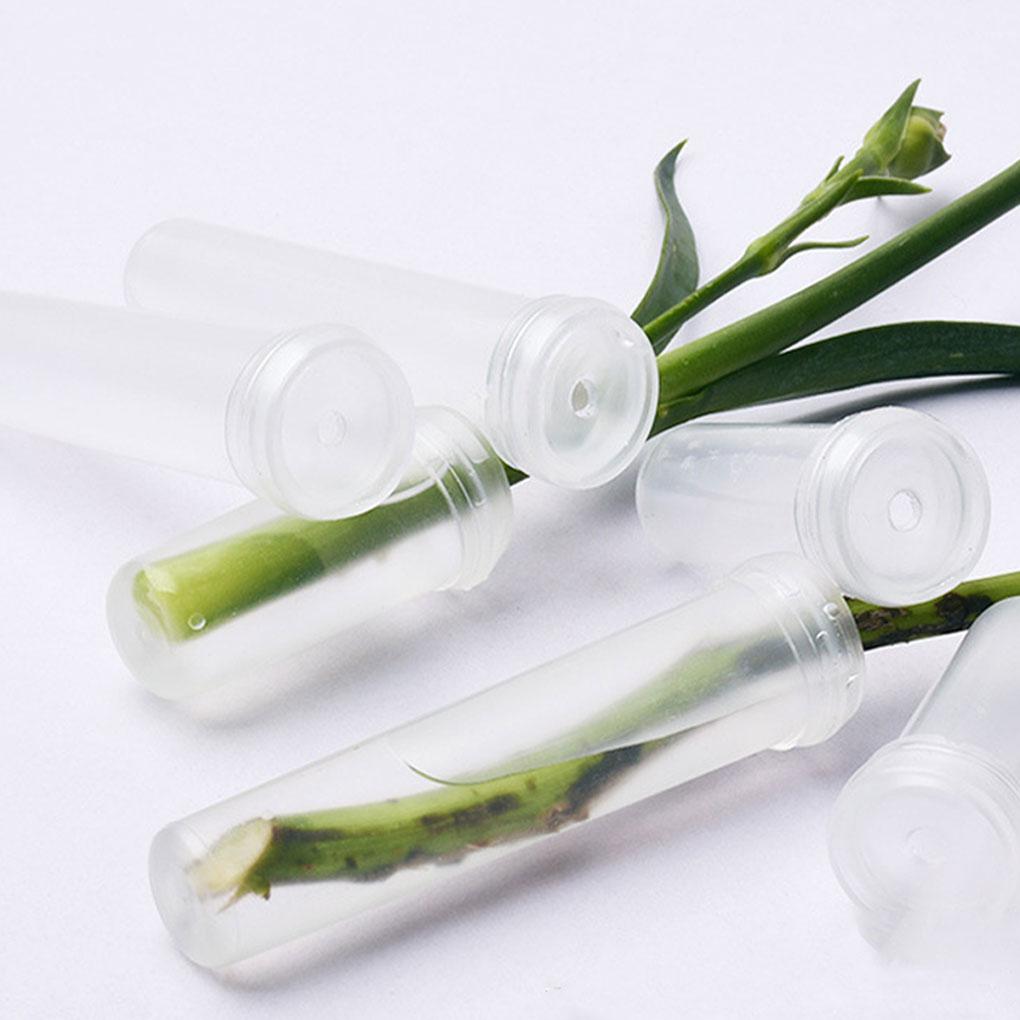 Transparent Flower Tube - Showcase Beauty Of Blooms Fresh Flower Water Retaining Culture Tube Cut Flower Nutrient Tube