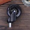 1Pcs Office Chair Caster Wheels Heavy Duty & Safe For All Floors Including Hardwood 3" Rubber Replacement For Desk Floor