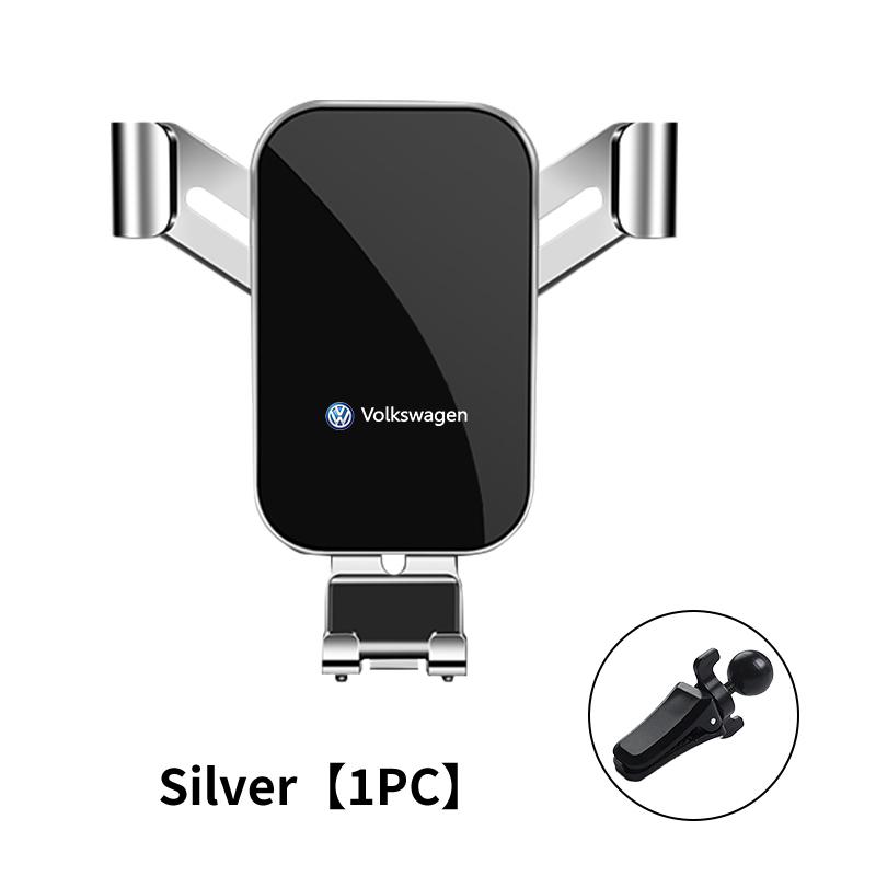 For Volkswagen VW Universal Square Gravity Car Phone Holder Air Vent Auto Lock Stable Grip Passat Golf 4 5 6 Tiguan Polo QF6