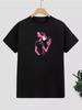 T-shirt with Pink Panther Print