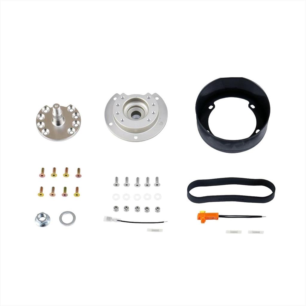 NEOPLOT Steering Boss Steering Spacer NEO Moves steering wheel position 50mm closer to the driver with original steering for Toyota Hiace Probox Hilux