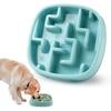 Pet Slow Feeder Bowl for Dogs and Cats - -Gulping Maze Bowl for Slower Eating