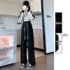 Women's High Waist Loose Fit Petite Straight-Leg Casual Sweatpants, Spring/Autumn 2025 Collection