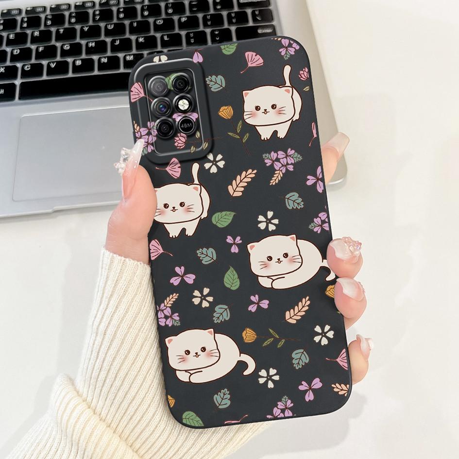 For Infinix Note 8 8i 2020 Case Lovely Astronaut Soft Silicone Funda Shockproof Matte Cover For Infinix Note8 Note8i Phone Cases