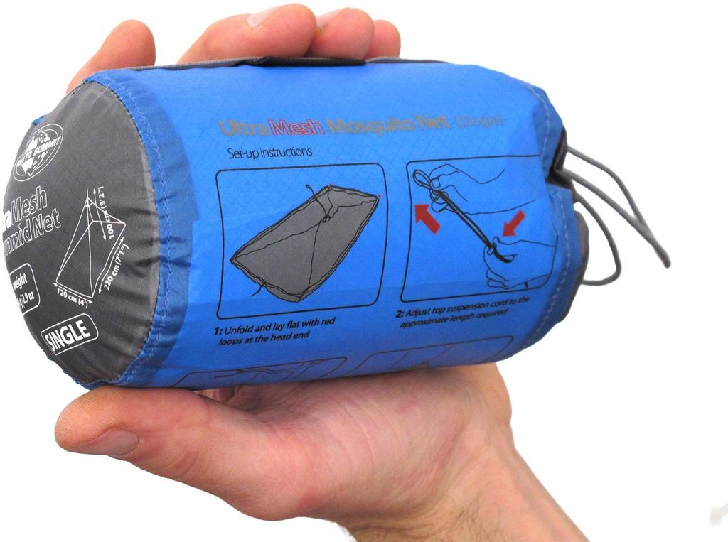 Sea to Summit Nano Mosquito Pyramid Net Single