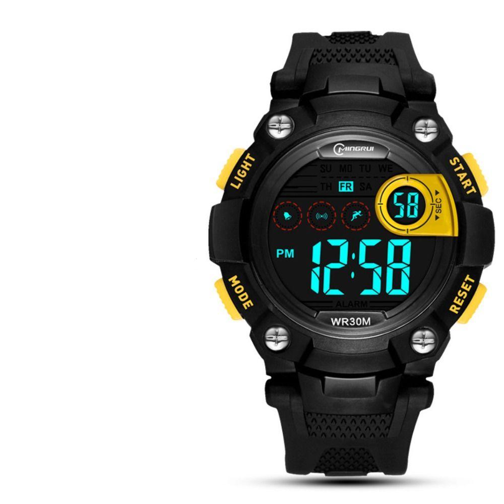 30M Waterproof Electronic Watch Outdoor Sport Wristwatches Fashion Alarm Clock Kids
