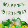 Dinosaur Birthday Banner - Dinosaur Happy Birthday Banner, Dinosaur Theme Birthday Party Decorations
