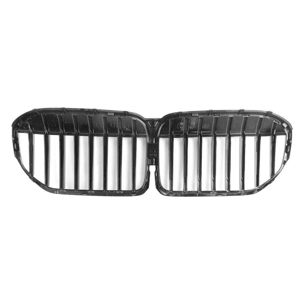 Gloss Black Front Grill Grille Fit BMW 7 Series G11 G12 2019-2022 Single Slat