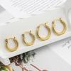 Small Grain Gold Hoop Earrings For Women Bijoux Summer Round Lady's Earrings Female Trendy Jewelry For Women High Quality Practical Daily Use