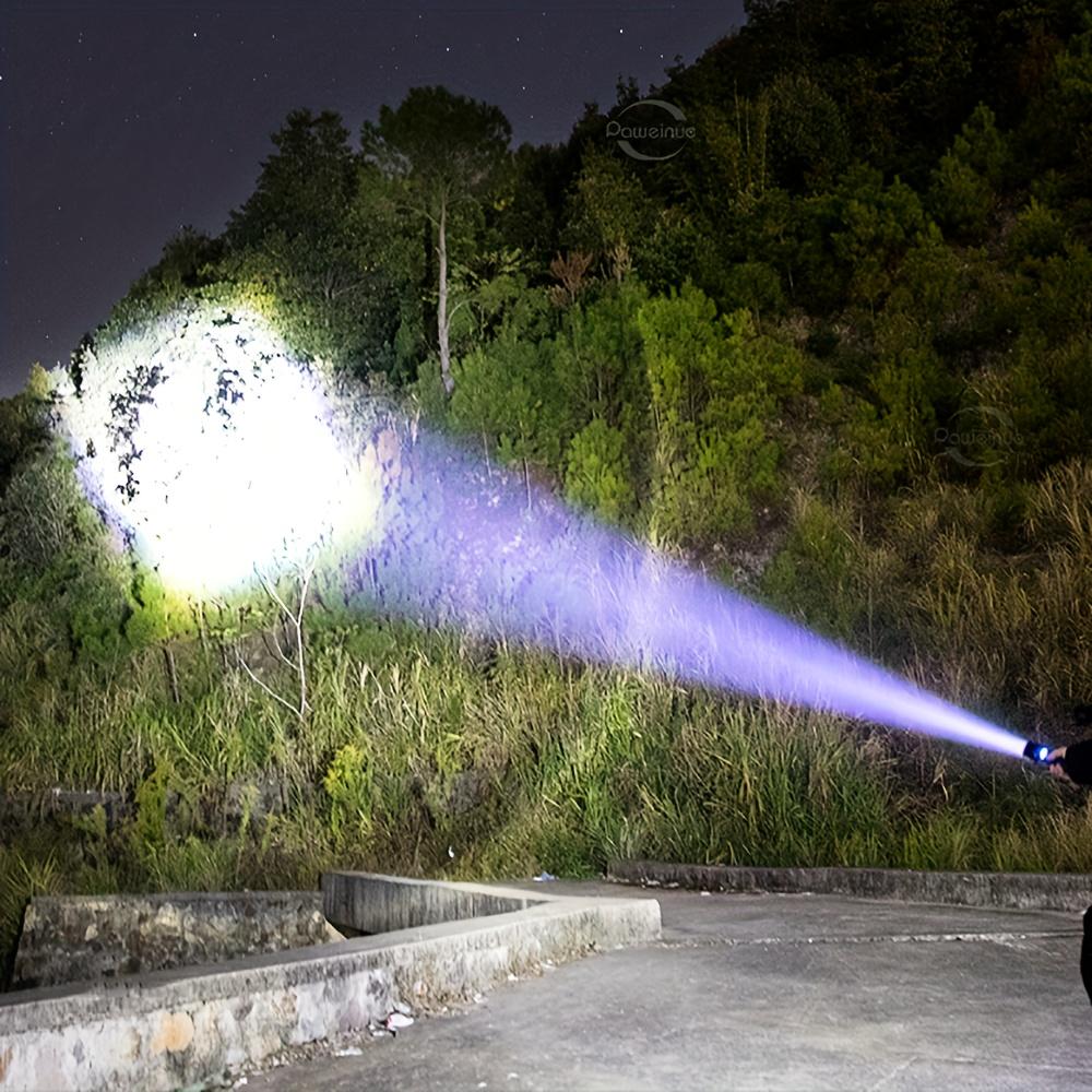 Ultra High Power XHP160 Rechargeable LED Flashlights, Outdoor High Power LED Lantern, 18650/26650 Battery Hand Torch 5 Modes 16-Cores XHP160 Lamp