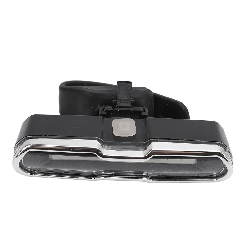 Światło tylne roweru LED ładowane przez USB, ostrzegawcze, zwiększające bezpieczeństwo, tylne światło rowerowe z paskiem mocującym do jazdy nocnej