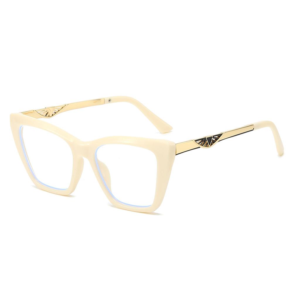 

Women S Square Anti-Blue Glasses Outdoor Street Sunshade Glasses Trendy Advanced Sense flat light