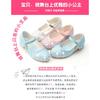 Spring girls' leather shoes with sequins and rhinestones, princess crystal shoes, children's single shoes, little girls' silver performance leather