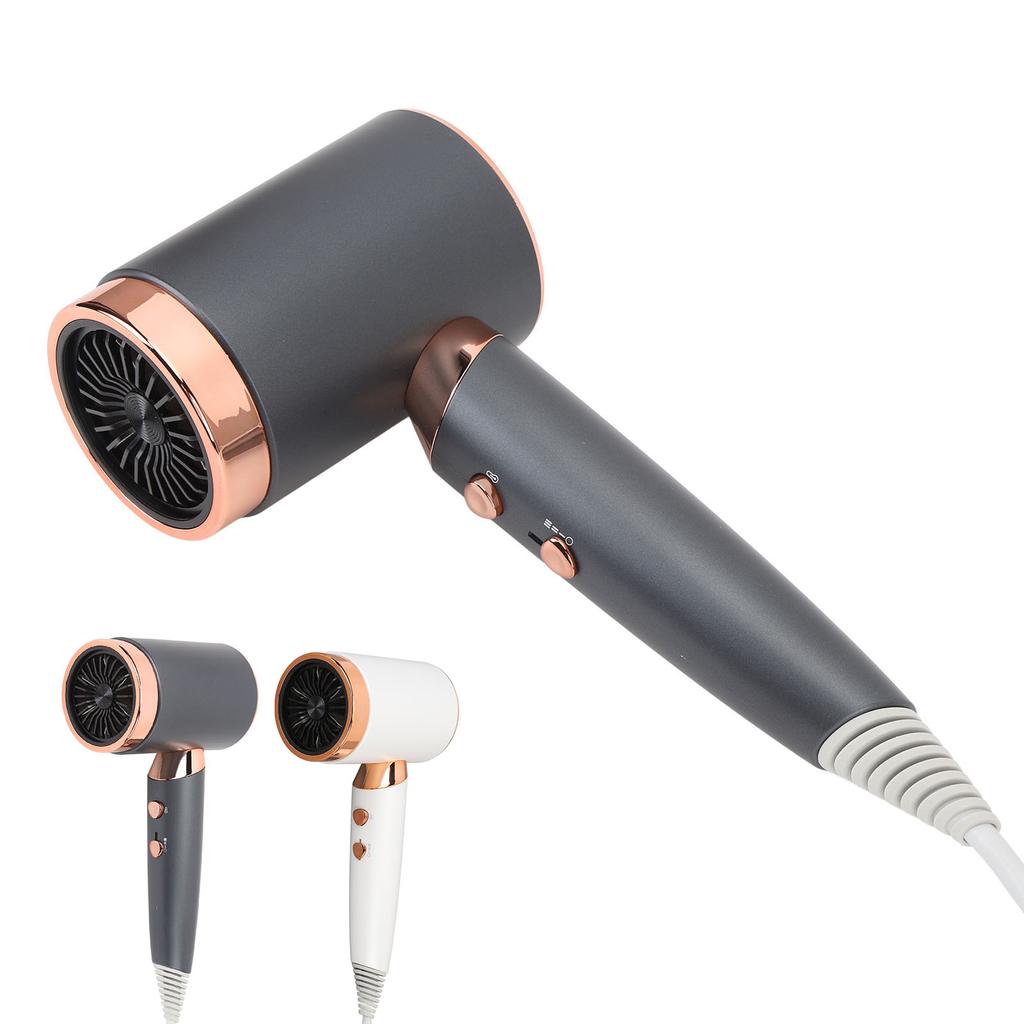 Negative Ion Hair Dryer 1400W 20000RPM High Speed Temperature Control Sensor Professional Low Noise