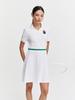SERGIO TACCHINI Mc Rally Short Sleeve Dress (White)
