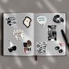 50Pcs/Set Downtown Y2K Girls Art Series 03 Waterproof Stickers DIY Fashion Doodle Decals Stickers