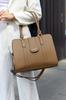 Elegant women's shopper bag made of eco-leather - Rovicky