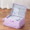 OKD Front-Open Wide Pull-Rod Aluminum Frame Luggage