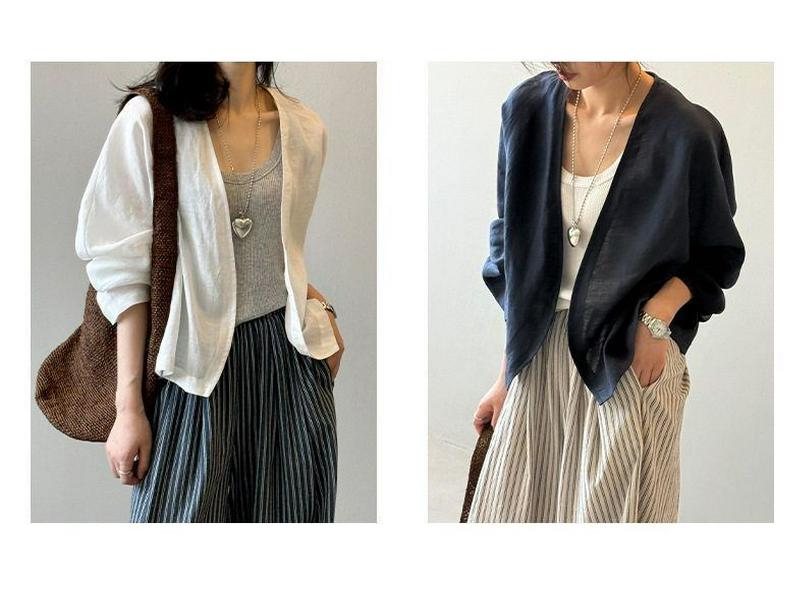 Artistic Retro Long-Sleeve Linen Cardigan - Lightweight, Loose-Fit Sun Protection Top