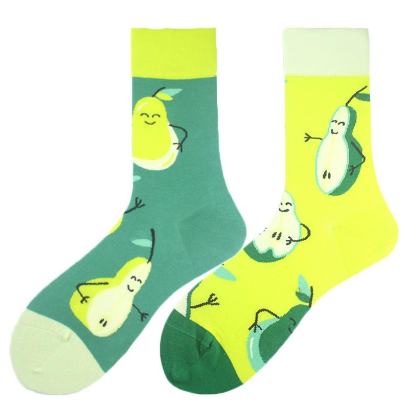 AB Professional Design Funny Socks Men Happy Animal Music Beer Skarpetki Sokken Hip Hop Big Size Meias Skateboard Divertidos