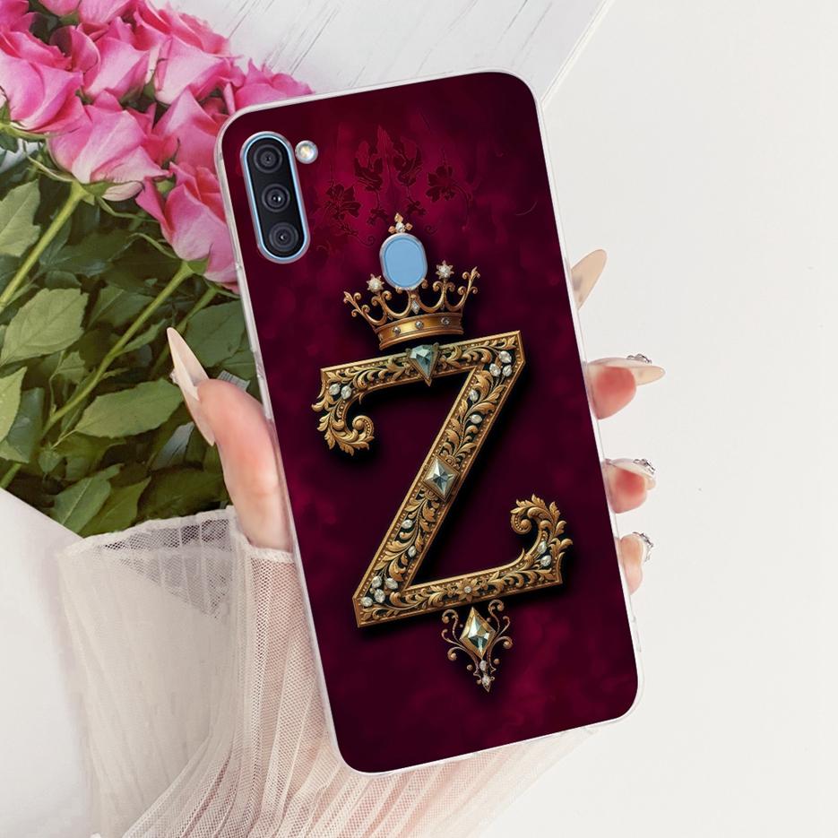 For Samsung Galaxy A11 Case SM-A115F Luxury Crown Letters Cover Soft Slim Phone Case For Samsung A11 M 11 Galaxy M11 Fundas Bags